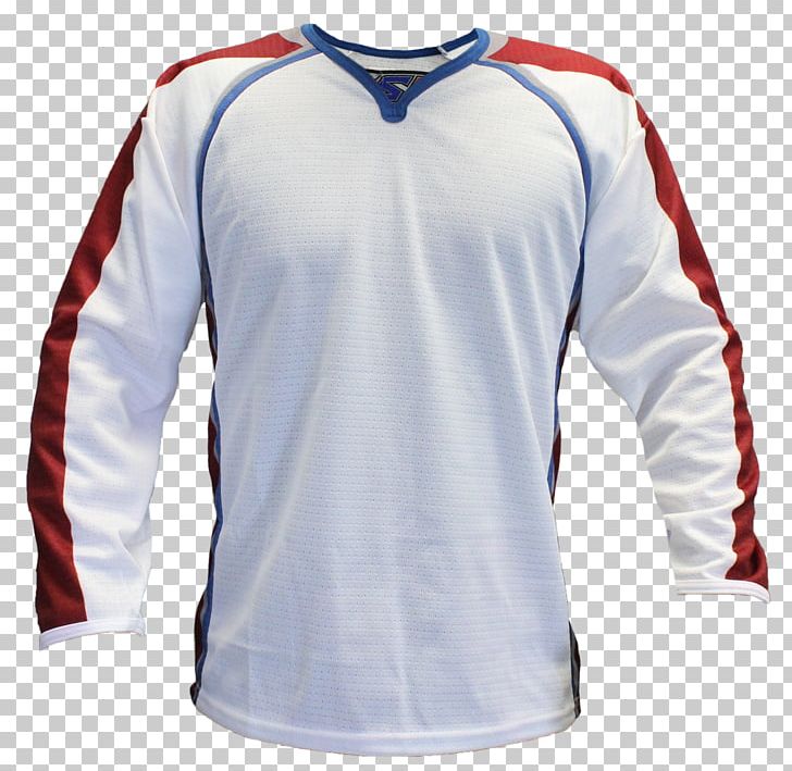Hockey Jersey T-shirt Sleeve Colorado Avalanche PNG, Clipart, Active Shirt, Clothing, Colorado Avalanche, Electric Blue, Hockey Jersey Free PNG Download
