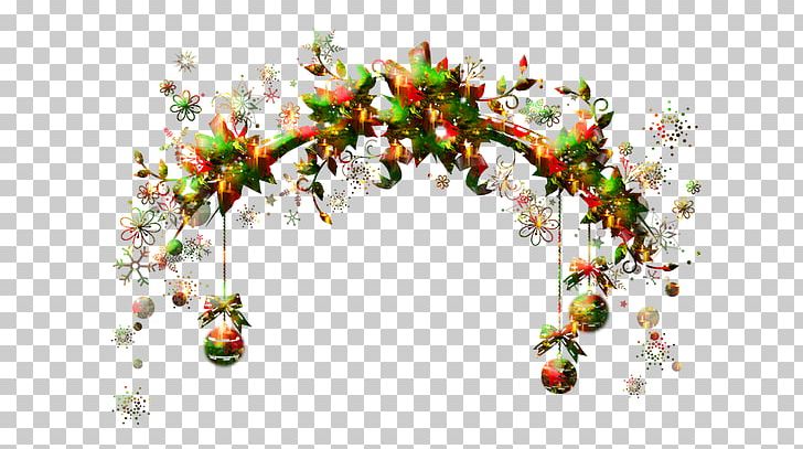 Ded Moroz New Year Christmas Garland PNG, Clipart, Blossom, Branch, Christmas, Christmas Decoration, Christmas Ornament Free PNG Download