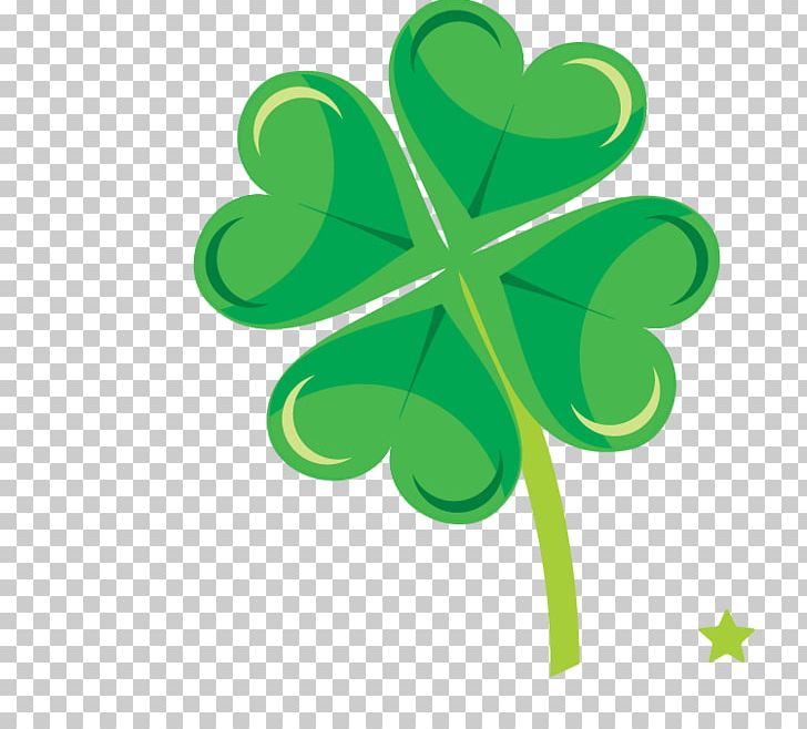 Four-leaf Clover Euclidean PNG, Clipart, 4 Leaf Clover, Animation, Cartoon, Clover, Clover Border Free PNG Download