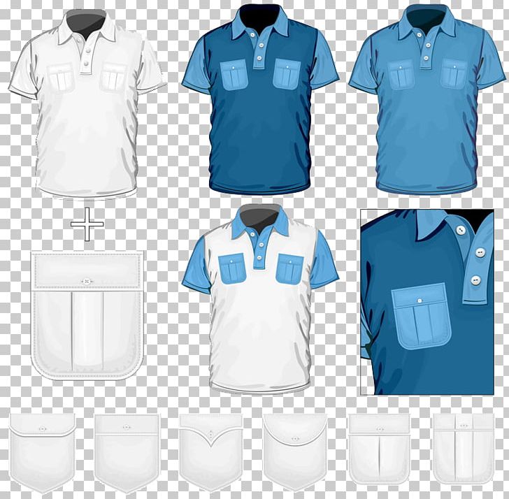 T-shirt Pocket Polo Shirt Collar PNG, Clipart, Active Shirt, Blue, Brand, Clothes, Clothing Free PNG Download