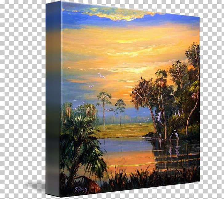 Painting Nature Ecosystem Frames Tropics PNG, Clipart, Arecaceae, Art, Ecosystem, Landscape, Nature Free PNG Download
