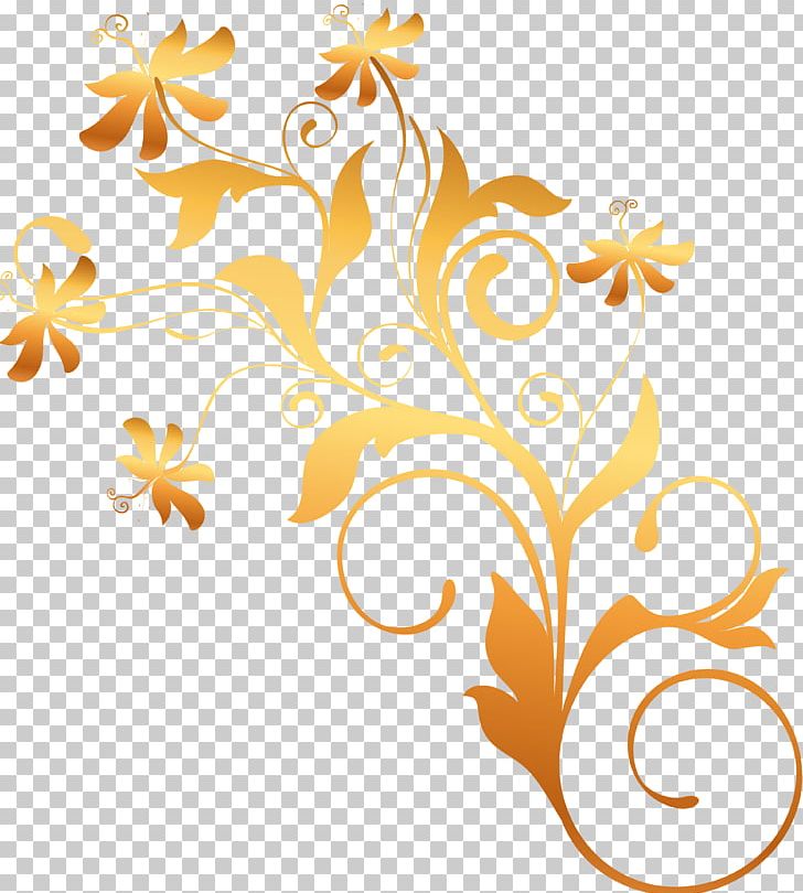 Flower Sticker Gold Chemical Element PNG, Clipart, Artwork, Branch, Chemical Element, Cut Flowers, Decal Free PNG Download