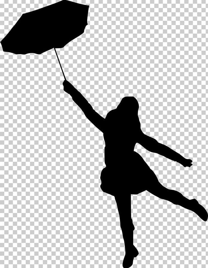 Silhouette Woman Umbrella PNG, Clipart, Black, Black And White, Fashion Accessory, Female, Girl Free PNG Download