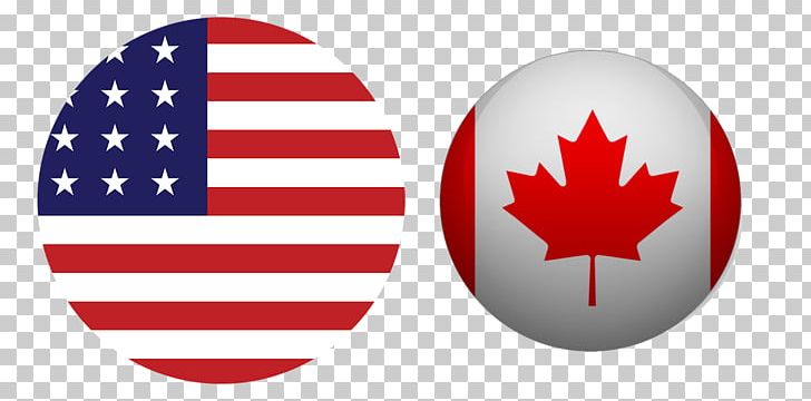 Flag Of Canada Flag Of The United States Png Clipart Circle