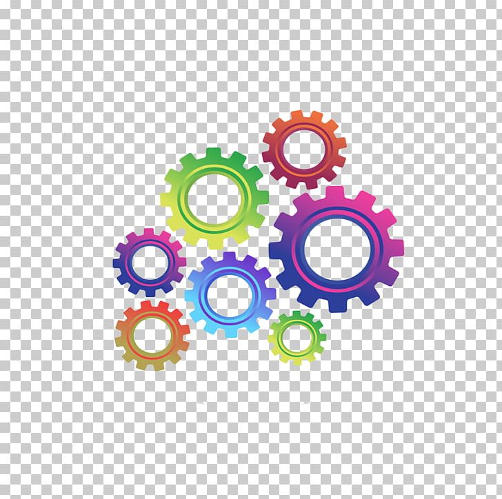 Gear Color PNG, Clipart, Business, Circle, Clip Art, Color, Colorful Background Free PNG Download