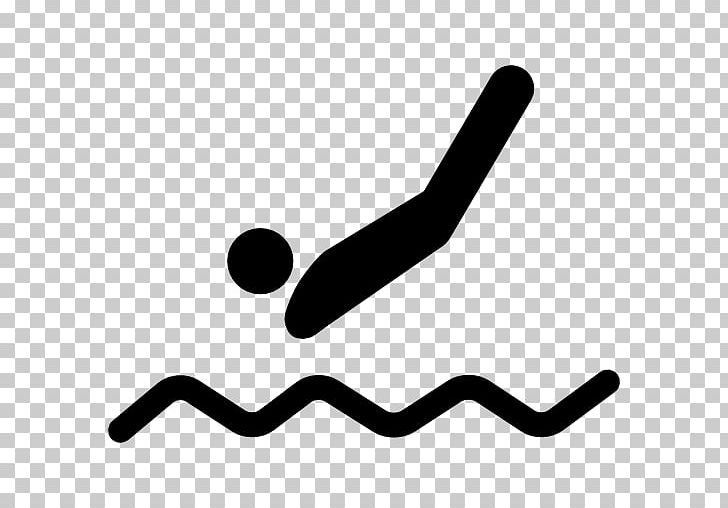 Paralympic Games Paralympic Swimming Computer Icons PNG, Clipart, Arrow, Black, Black And White, Computer Icons, Diving Free PNG Download