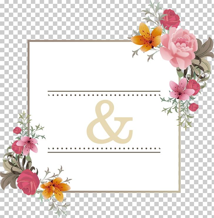 Wedding Invitation Greeting Card Get-well Card E-card PNG, Clipart, Border, Border Frame, Border Texture, Flower, Flower Arranging Free PNG Download
