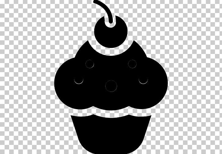 Cupcake Muffin Bakery Cafe PNG, Clipart, Artwork, Bakery, Baking, Black, Black And White Free PNG Download