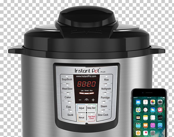 Instant Pot IP-DUO60 Pressure Cooking Slow Cookers Multicooker PNG, Clipart, Cooker, Cooking, Cookware, Food Steamers, Home Appliance Free PNG Download