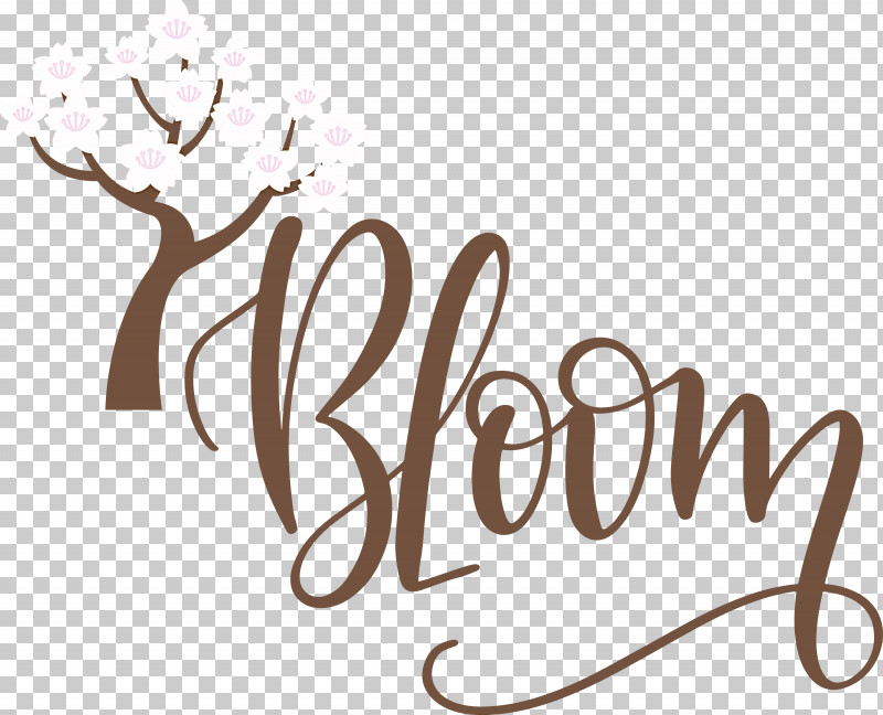 Bloom Spring PNG, Clipart, Bloom, Calligraphy, Data, Logo, Menu Free PNG Download