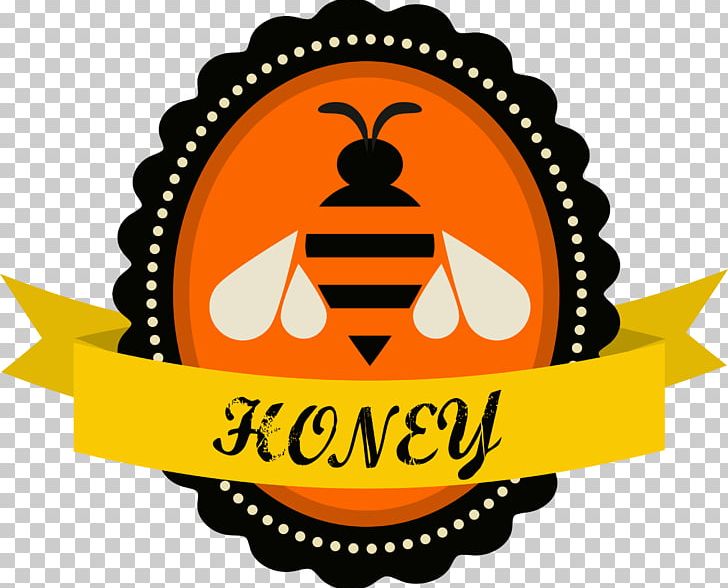 Honey Bee Food Label PNG, Clipart, Adobe Illustrator, Bee Vector, Cartoon Label, Encapsulated Postscript, Food Free PNG Download