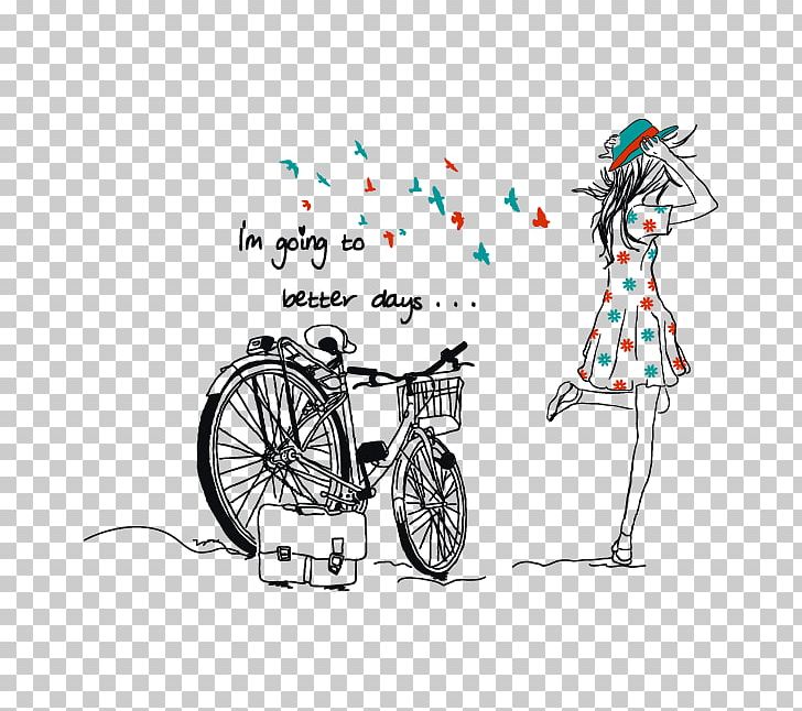 Drawing Bicycle PNG, Clipart, Area, Art, Artwork, Bicycle Accessory, Bicycle Wheel Free PNG Download