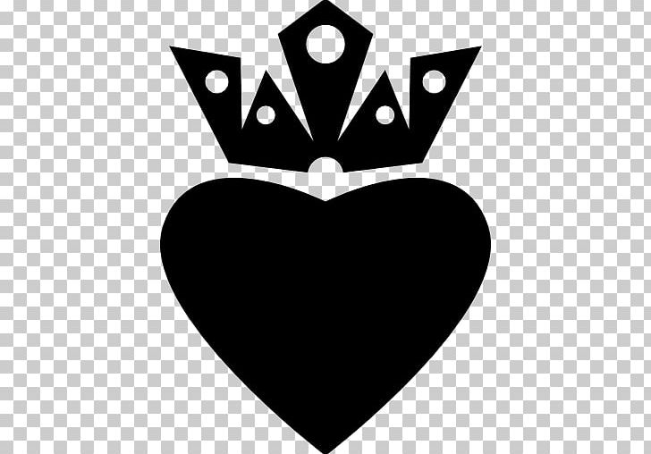 Heart Computer Icons Crown PNG, Clipart, Black And White, Computer Icons, Crown, Desktop Wallpaper, Encapsulated Postscript Free PNG Download
