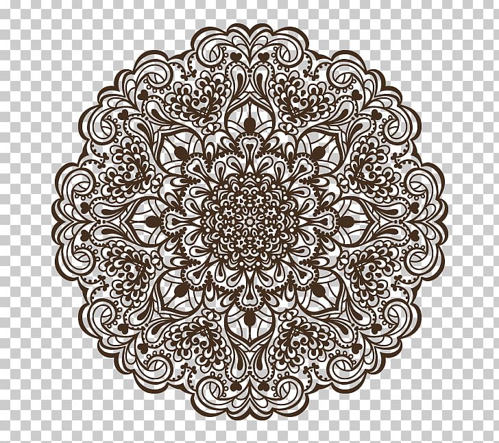 Ornament Black And White PNG, Clipart, Art, Black And White, Cicek, Circle, Coloriage Free PNG Download