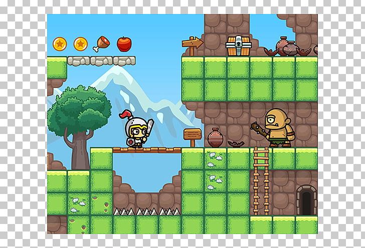 Tile-based Video Game PC Game Side-scrolling Platform Game PNG, Clipart, Adventure Game, Area, Biome, Cartoon, Ecosystem Free PNG Download
