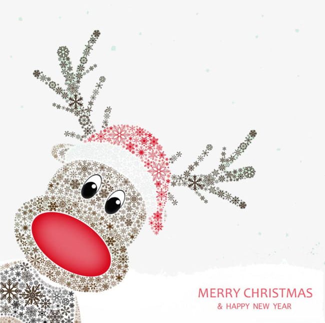 Lovely Snow Spell Deer Buckle Clip Free Hd PNG, Clipart, Buckle Clipart, Christmas, Christmas Decoration, Christmas Deer, Christmas Elements Free PNG Download