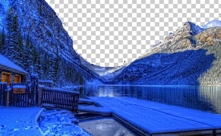Banff Lake Louise Moraine Lake Winter PNG, Clipart, 3d Three Dimensional Flower, Blue, Canada, Famous, Points Of Interest Free PNG Download