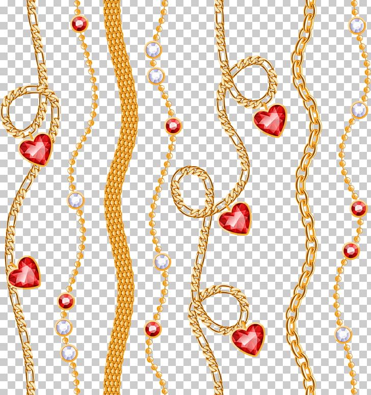 Gold Necklace Euclidean PNG, Clipart, 3d Computer Graphics, Adobe Illustrator, Body Jewelry, Encapsulated Postscript, Fashion Free PNG Download