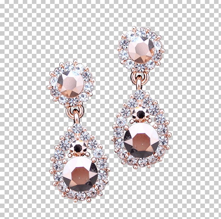 Earring Crystal Jewellery Lily And Rose Gold PNG, Clipart, Ball, Body Jewellery, Body Jewelry, Bracelet, Crystal Free PNG Download