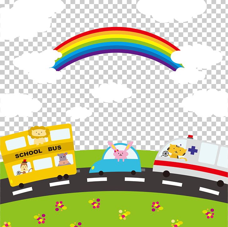 Cartoon PNG, Clipart, Ambulance, Animation, Area, Bus, Bus Vector Free PNG Download
