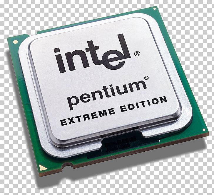 Intel Pentium Extreme Edition Central Processing Unit Pentium Dual-Core PNG, Clipart, Brand, Central Processing Unit, Computer Accessory, Computer Component, Cpu Free PNG Download