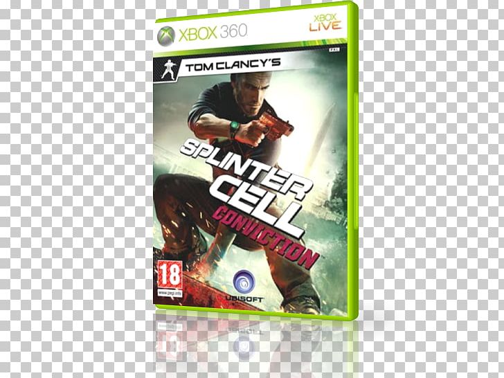 Tom Clancy's Splinter Cell: Conviction Tom Clancy's Splinter Cell: Blacklist Tom Clancy's Splinter Cell: Double Agent Xbox 360 PNG, Clipart,  Free PNG Download