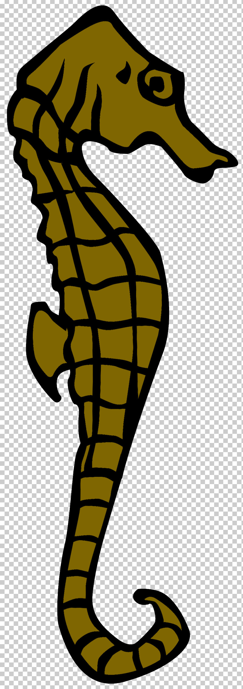 Yellow Line Seahorse Wildlife Animal Figure PNG, Clipart, Animal Figure, Line, Seahorse, Wildlife, Yellow Free PNG Download