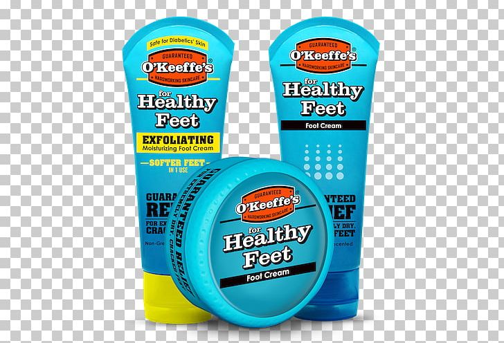 O'Keeffe's For Healthy Feet Foot Cream Lotion O'Keeffe's Working Hands PNG, Clipart,  Free PNG Download