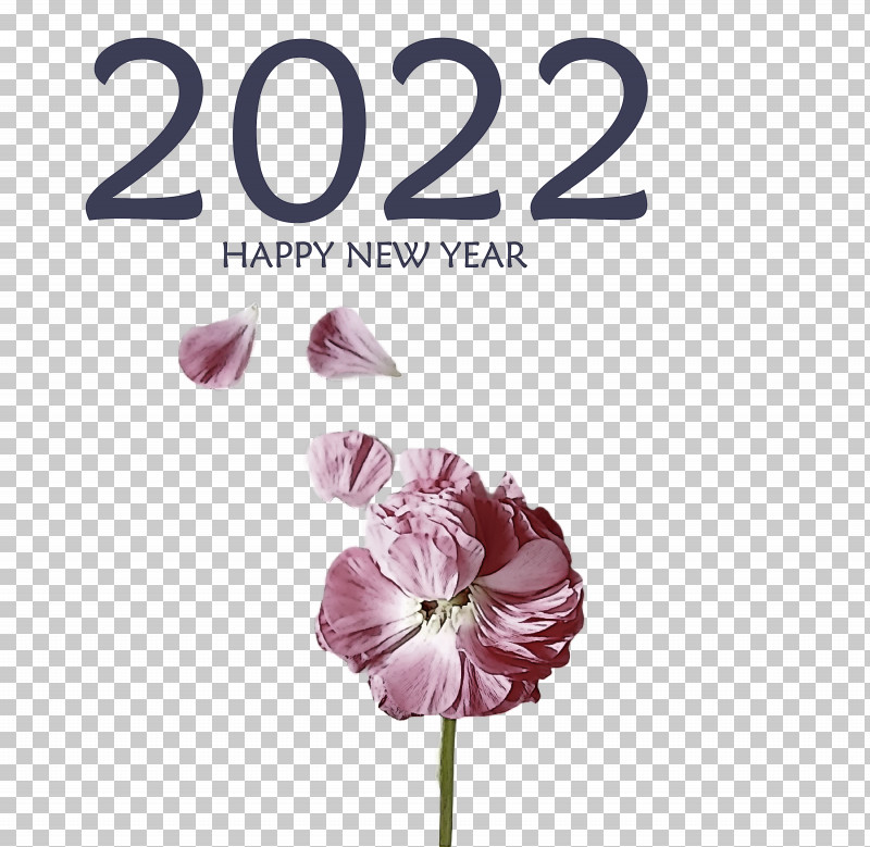 2022 Happy New Year 2022 New Year 2022 PNG, Clipart, Biology, Cut Flowers, Flower, Lavender, Meter Free PNG Download