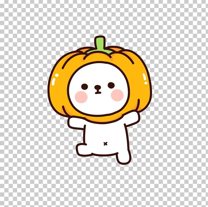 Halloween Pumpkin Jack-o-lantern Cuteness PNG, Clipart, Animal, Avatar, Cartoon, Creative, Cute Free PNG Download