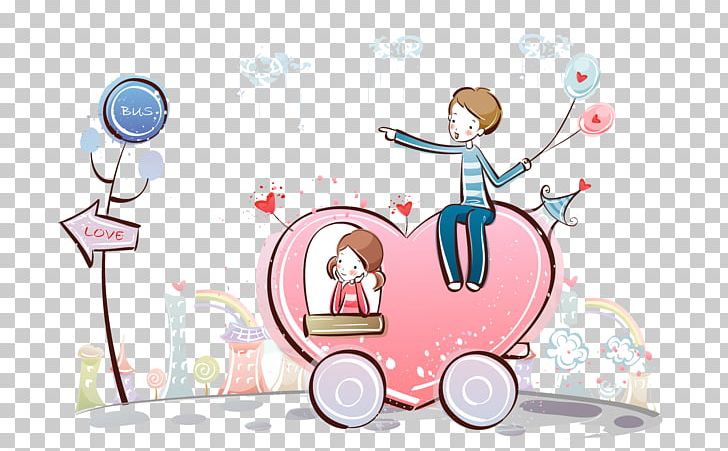 Valentines Day Cartoon PNG, Clipart, Brand, Cartoon Characters, Cartoon Couple, Characters, Comics Free PNG Download