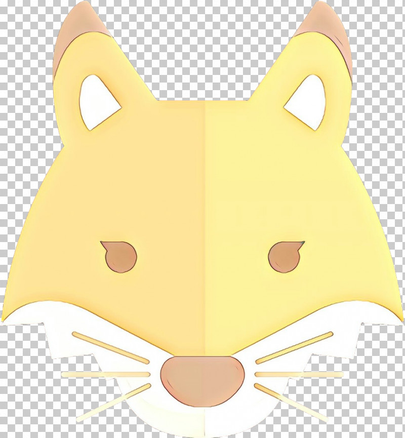 Yellow Nose Cartoon Whiskers Snout PNG, Clipart, Cartoon, Ear, Nose, Snout, Whiskers Free PNG Download