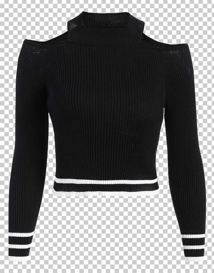 Sleeve T-shirt Sweater Shoulder Crop Top PNG, Clipart, Bell Sleeve, Black, Boot, Clothing, Collar Free PNG Download