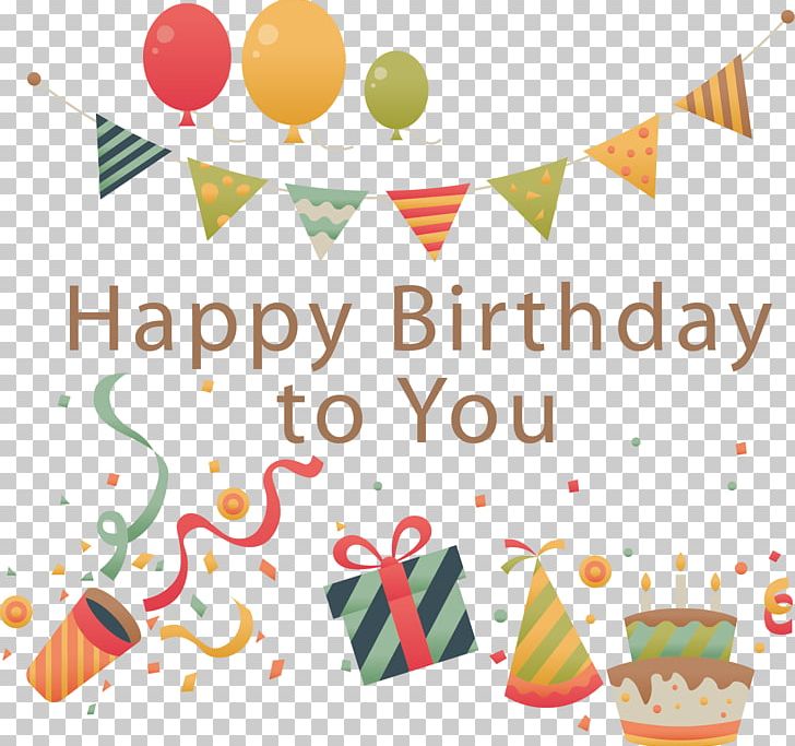 Happy Birthday To You Wish Greeting Card Happiness PNG, Clipart, Adult, Area, Balloon, Banner, Birthday Card Free PNG Download