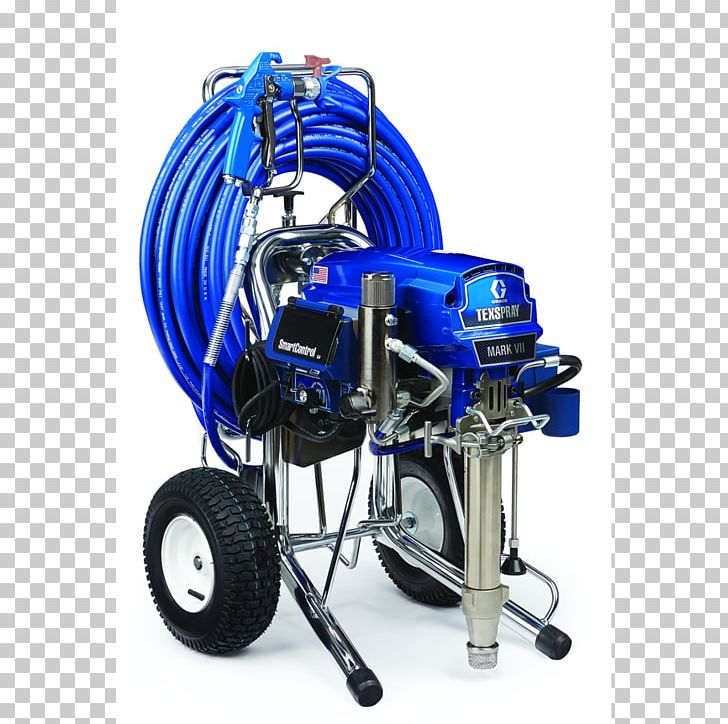 Spray Painting Airless Sprayer Graco PNG, Clipart, Airless, Art, Electric Blue, Flame Retardant, Graco Free PNG Download