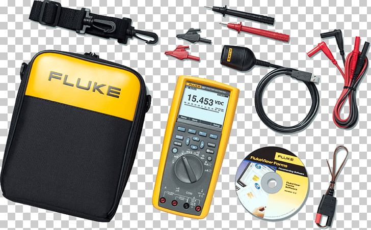 True RMS Converter Fluke Corporation Digital Multimeter Current Clamp PNG, Clipart, Capacitance, Current Clamp, Digital Multimeter, Electrical Engineering, Electric Current Free PNG Download