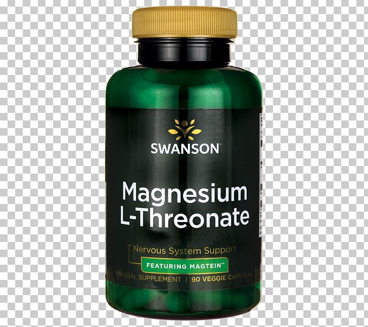 Dietary Supplement Magnesium L-threonate Swanson Health Products Threonic Acid PNG, Clipart, Chondroitin Sulfate, Dietary Supplement, Food, Glucosamine, Glutathione Free PNG Download