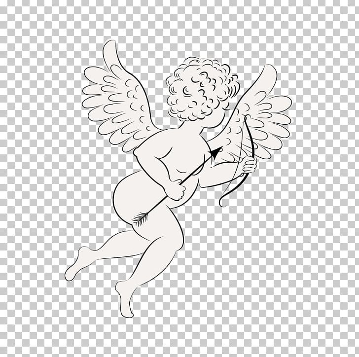 Qixi Festival Cupid Love PNG, Clipart, Angel, Arrow, Art, Fictional Character, Joint Free PNG Download