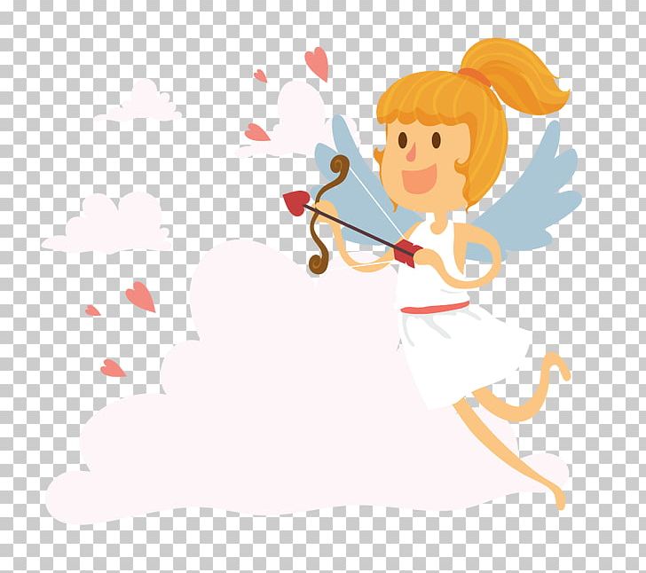 Cupid Love PNG, Clipart, Angel, Angel Vector, Angel Wing, Black White, Cartoon Free PNG Download