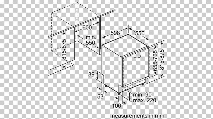 Dishwasher Siemens SN636X01GE Robert Bosch GmbH Siemens IQ300 SN736X03ME PNG, Clipart, Angle, Artwork, Black And White, Brand, Dishwasher Free PNG Download