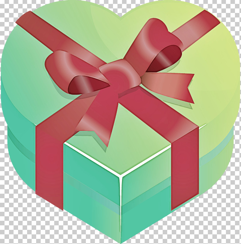 Green Ribbon Pink Red Heart PNG, Clipart, Gift Wrapping, Green, Heart, Magenta, Party Favor Free PNG Download