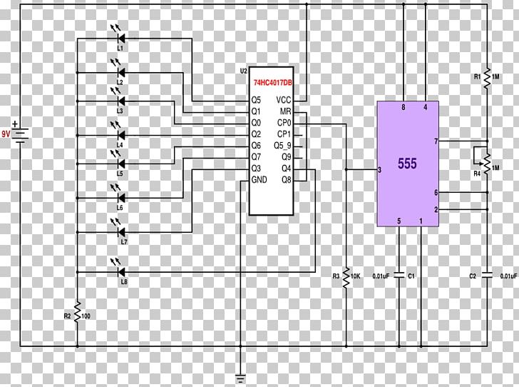 555 Timer IC Integrated Circuits & Chips Schematic Electronics PNG, Clipart, 555 Timer Ic, Angle, Area, Chaser, Counter Free PNG Download