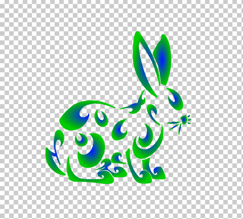 Easter Bunny PNG, Clipart, Animal Figure, Easter Bunny, Green, Hare, Logo Free PNG Download