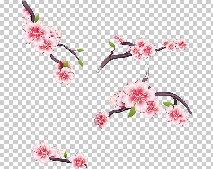 Cherry Blossom Flower PNG, Clipart, Artificial Flower, Blossom, Branch, Cartoon, Cherry Free PNG Download