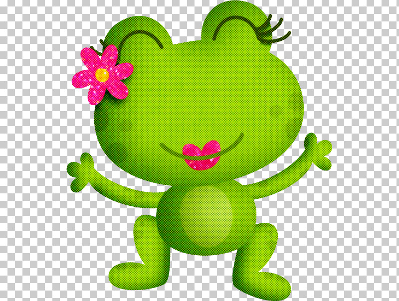 Green Cartoon Heart Frog Smile PNG, Clipart, Animal Figure, Cartoon, Frog, Green, Heart Free PNG Download