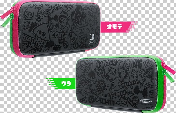 Splatoon 2 Nintendo Switch Pro Controller Joy-Con PNG, Clipart, Bag, Black, Brand, Case, Coin Purse Free PNG Download
