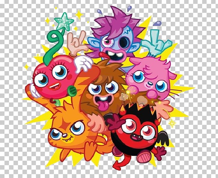 Moshi Monsters/Moptop TweenyBop YouTube Game Video PNG, Clipart, Art, Cartoon, Fictional Character, Flower, Fondant Icing Free PNG Download