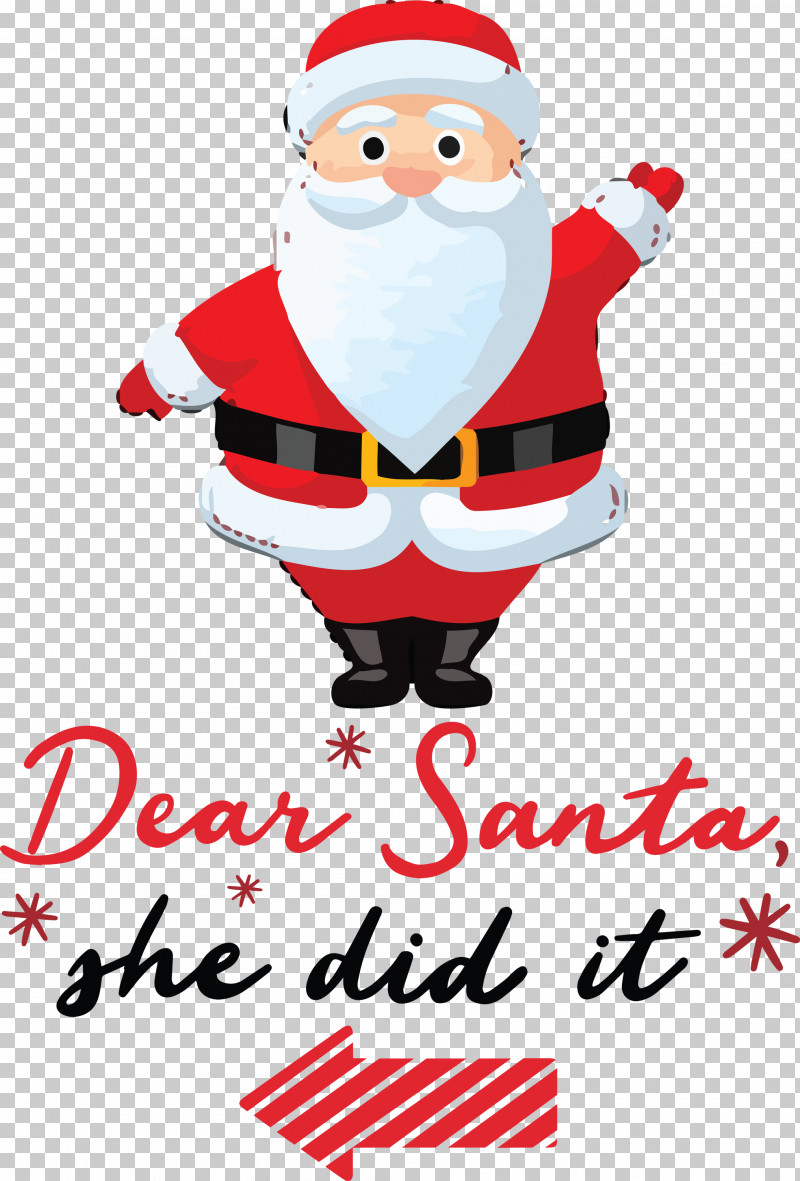 Dear Santa Santa Claus Christmas PNG, Clipart, Advent Calendar, Christmas, Christmas Day, Christmas Lights, Christmas Ornament Free PNG Download