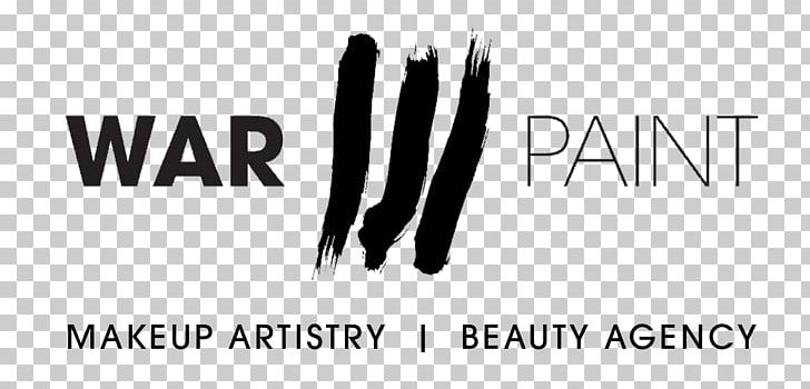 Logo WarPaint International Beauty Agency Brand PNG, Clipart, Beauty, Bitmap, Black, Black And White, Brand Free PNG Download