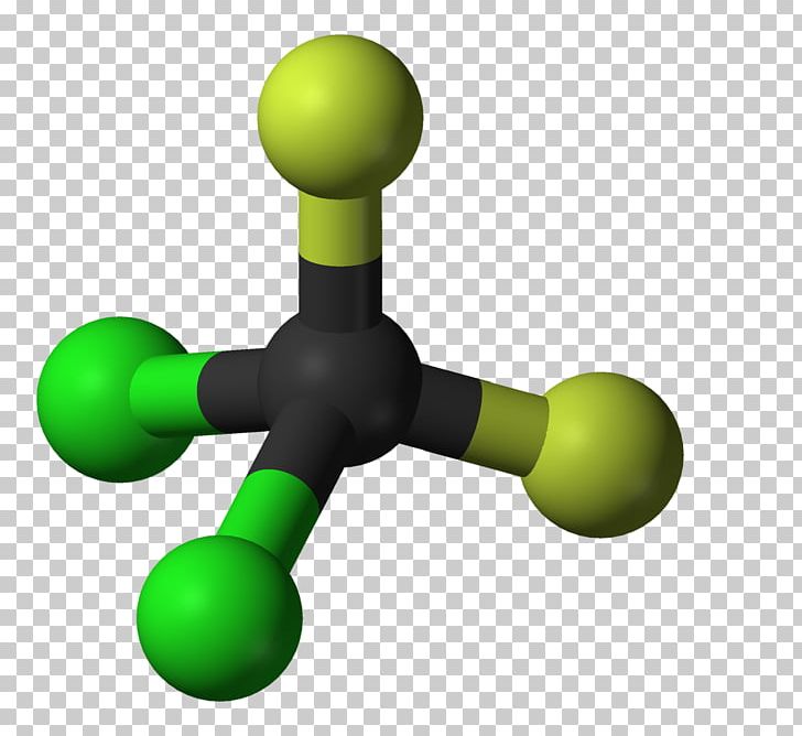 Dichlorodifluoromethane Trichlorofluoromethane Molecule Chlorofluorocarbon Halomethane PNG, Clipart, 3d Ball, Ballandstick Model, Bromochlorofluoroiodomethane, Bupropion, Carbon Tetraiodide Free PNG Download